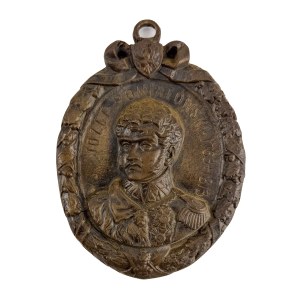 Plakieta patriotyczna. Książę Józef Poniatowski 1763-1813.