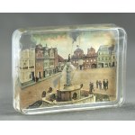 Prewar paperweight. Bytom. "Gruss aus Beuthen" — early 20th century.
