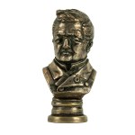 Pieczęć figuralna. Herb Nałęcz - XIX w. [duża, rzadkie]