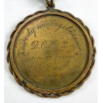 Médaille sportive. Formation militaire. Compétition inter-camps D.O.K. V de basket-ball - 1925