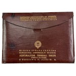 Assicurazioni Generali Trieste. Italian Insurance Corporation in Trieste. Insurance in a Stylish Case—Warsaw, 1936 [Kazimierz Knap, Master of Pharmacy]