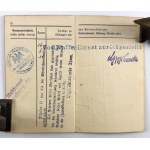 Militarpass. Nemecký dokument opisujúci priebeh vojenskej služby. 1906–1914 [lodná divízia]