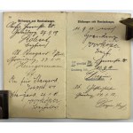 Militarpass. Nemecký dokument opisujúci priebeh vojenskej služby. 1906–1914 [lodná divízia]