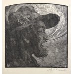 JAKUBOWSKI, Stanisław (1885–1964) — *The Vagabond* [woodcut]