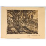 JAKUBOWSKI, Stanisław (1885–1964) — The Slavic Road [etching]