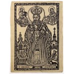 Zygmunt ŁAZARSKI - Saint Nicholas. Woodcut - 1921