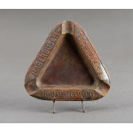 An old promotional ashtray. Haberbusch and Schiele S.A. Porter Beer and Vodka—Warsaw, early 20th century.