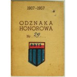 Membership Card. Honorary Badge of the Bielsko-Biała Sports Association — Bielsko, 1957