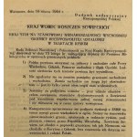 Propaganda leaflet. The country’s stance on Soviet claims. Poland should receive, from the north and west, all of East Prussia, Gdańsk, Western Pomerania, and Opole Silesia. The German population of these territories should be displaced. The government re
