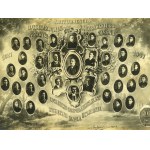 Photograph - Group portrait. Graduates of the K. Morawski Secondary School No. 2 in Przemyśl, Zasanie. 1927–1937 [Grateful students to their beloved Principal]