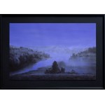 Rafał Borcz (b. 1973), Victorini Bay (Night Fog), 2026