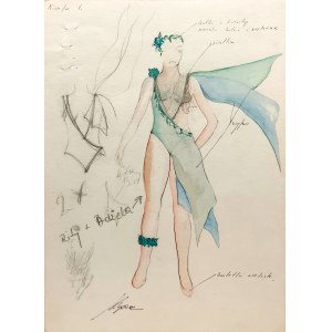 Wanda Żukowska-Waszak, Nymfa I (náčrt divadelného kostýmu)