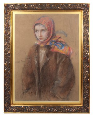 Teodor Axentowicz, Dziewczyna w chuście