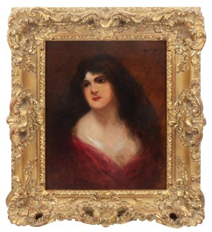 Aleksander Mroczkowski, Portret brunetki