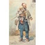 Józef Pawlikiewicz, Ojciec z dzieckiem, 1917 r.