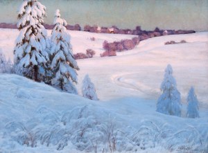 Roman Bratkowski, Pejzaż z Hadli, 1911 r.