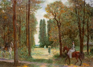 Tadeusz Barwecki - Szewczyk, Scena w parku