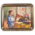 Teodor Grott, Interior Scene, 1922