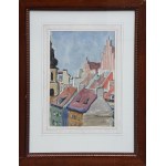 Władysław Królikiewicz, The Roofs of Warsaw, 1954