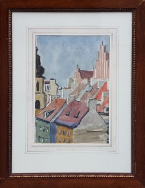 Władysław Królikiewicz, Dachy Warszawy, 1954 r.