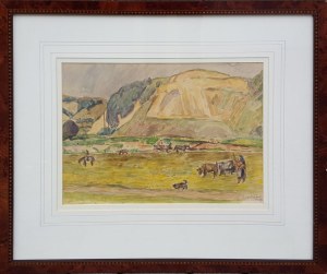 Leon Michalski, Praca w polu, 1953 r.