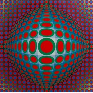Victor Vasarely, Vega 222, 1970 r.