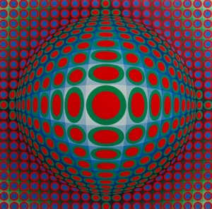 Victor Vasarely, Vega 222, 1970 r.