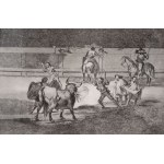 Francisco Goya, Ogniste banderille, z cyklu 