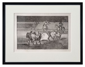 Francisco Goya, Ogniste banderille, z cyklu 