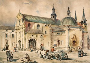 Juliusz Kossak, Stanisław Tondos, Bazylika Nawiedzenia NMP na Piasku (oo. Karmelici)