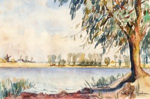Wanda Gentil-Tippenhauer, Nad rzeką, ok. 1929 r.