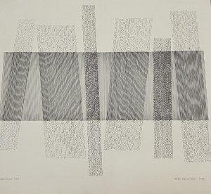Wanda Gołkowska, bez tytułu, rysunek na papierze, 56x51 cm, 1989