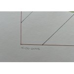 Jan Chwałczyk, Untitled, drawing on paper, 31x31 cm, 2002