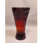 H.S. Gospodarczy Ząbkowice Vase with Rosette No. 2259, Fiery