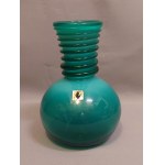 Jerzy Słuczan-Orkusz, Krakow Institute of Glass, Vase with Braided Design