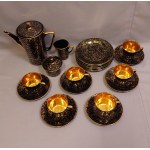 Józef Wrzesień ZP Chodzież Ira Coffee Set + Dessert Plates—Unused