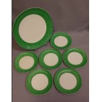ZP Chodzież Cake Set: Cake Stand and Small Plates, Regina Style
