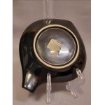 ZP Chodzież Paterka Fish Ashtray, Gold Tampon Printing, New