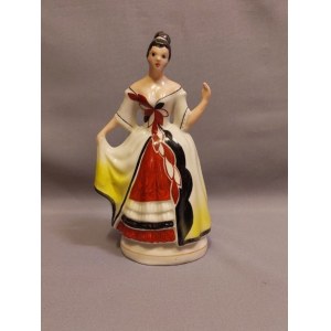 Steatyt Katowice Figurka Dama W Krynolinie