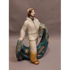 ZHK Połonne: Fisherman with a Fish Figurine