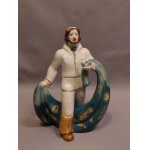 ZHK Połonne: Fisherman with a Fish Figurine