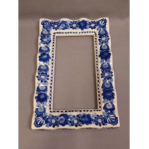 Włocławek Faience Factory Mirror Frame / Mirror