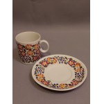 Cepelia Opole ZPS Karolina Cup with Saucer—Beautiful Handcrafted Work