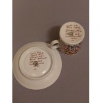 Cepelia Opole ZPS Karolina Cup with Saucer—Beautiful Handcrafted Work