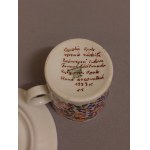 Cepelia Opole ZPS Karolina Cup with Saucer—Beautiful Handcrafted Work