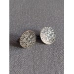 Silver Cufflinks Featuring the Poznań Coat of Arms