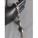 Handcrafted Silver Segmented Bracelet, Poznań