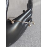 Marian Cichocki, Poznań: Silver Bracelet with a Circle and Beads