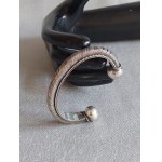 Silver Bracelet in Moroccan Style