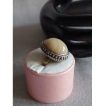 ORNO Warsaw Silver Ring with Natural Quartz—One-of-a-Kind!